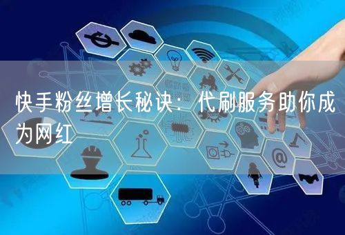 快手粉丝增长秘诀：代刷服务助你成为网红