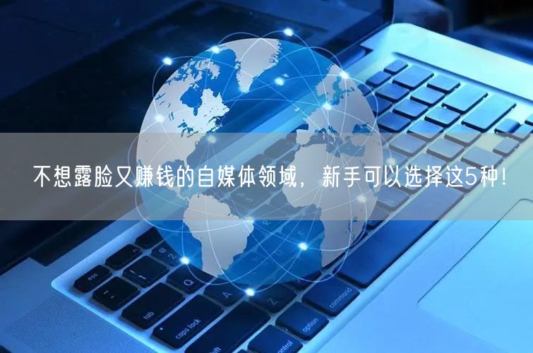 不想露脸又赚钱的自媒体领域,新手可以选择这5种!
