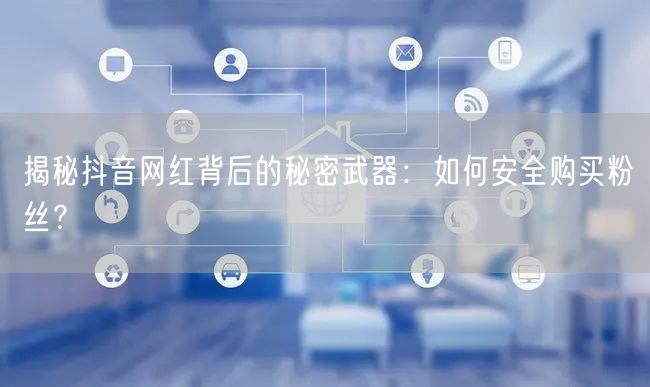 揭秘抖音网红背后的秘密武器:如何安全购买粉丝?