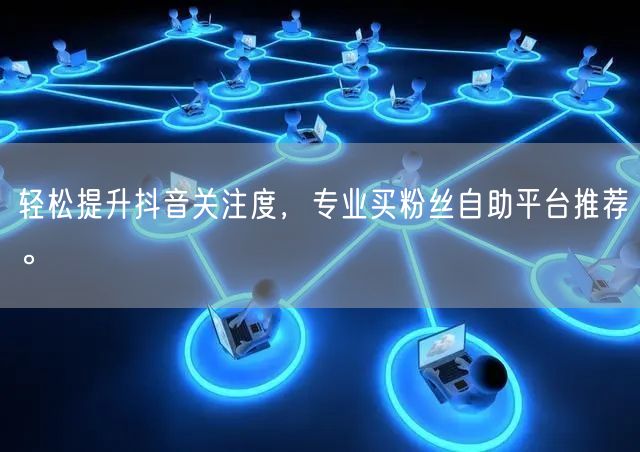 轻松提升抖音关注度,专业买粉丝自助平台推荐。