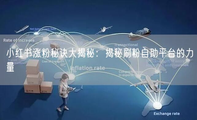 小红书涨粉秘诀大揭秘：揭秘刷粉自助平台的力量