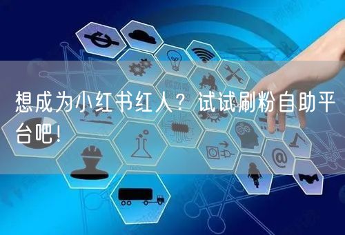 想成为小红书红人？试试刷粉自助平台吧！