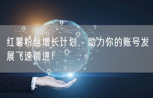 红薯粉丝增长计划，助力你的账号发展飞速前进！