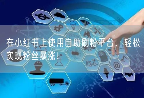 在小红书上使用自助刷粉平台，轻松实现粉丝暴涨！