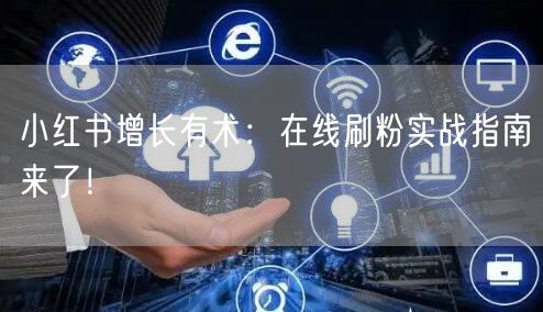 小红书增长有术：在线刷粉实战指南来了！