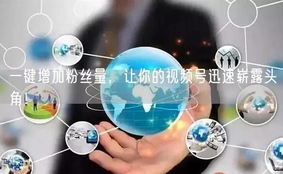 一键增加粉丝量，让你的视频号迅速崭露头角！