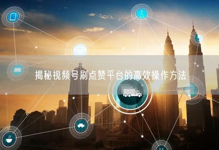 揭秘视频号刷点赞平台的高效操作方法