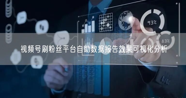 视频号刷粉丝平台自助数据报告效果可视化分析
